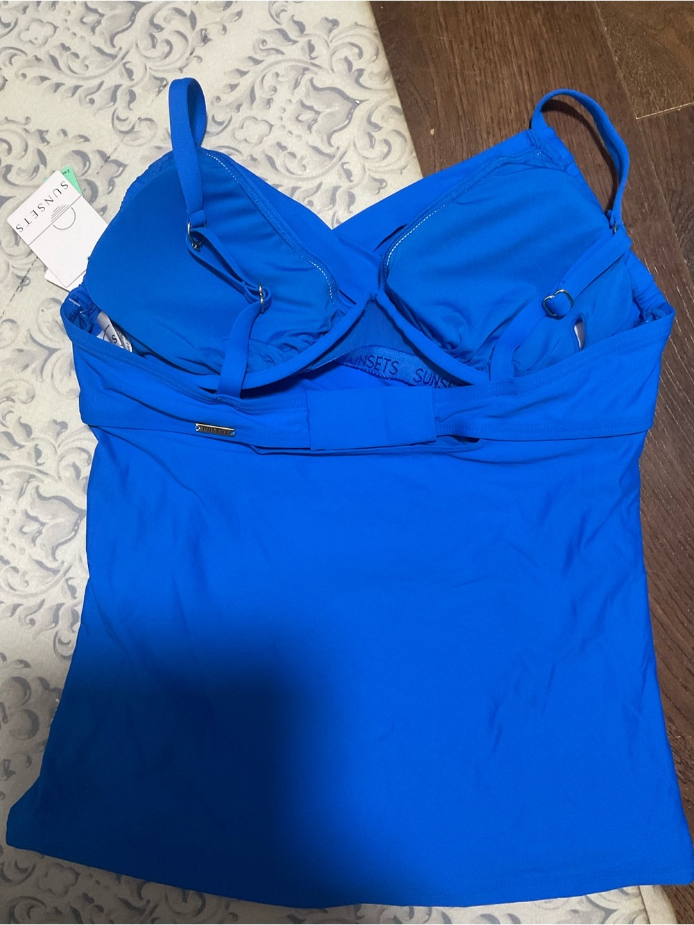 Sunsets Classic Royal Blue Top Swim Suit for Women - Picture 3 of 8